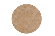 Load image into Gallery viewer, Solid Wood Round Pedestal End Table (723201) - Brown
