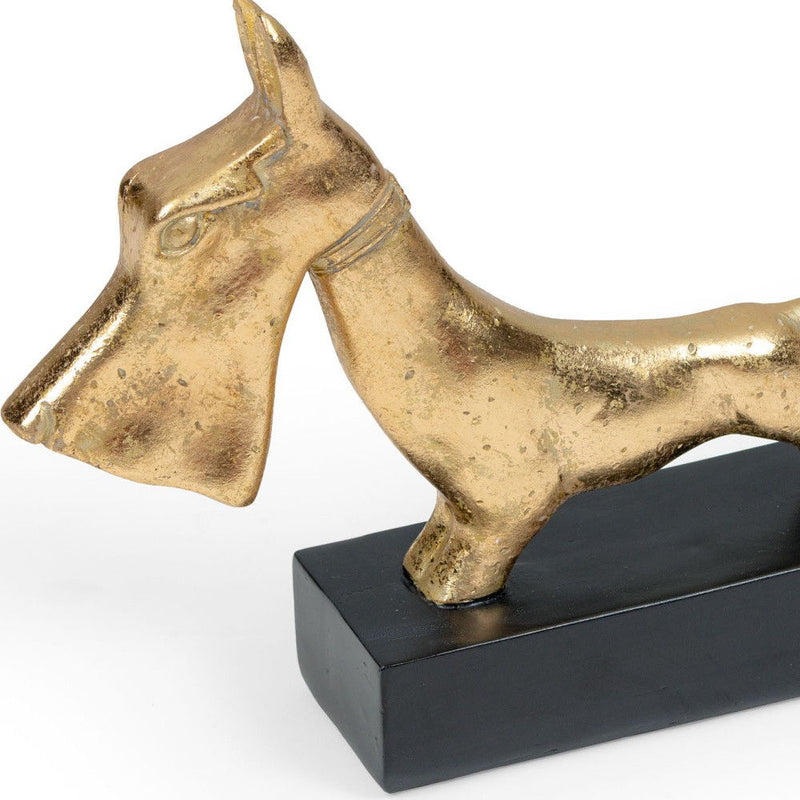 Tabletop Sculpture - Black / Gold