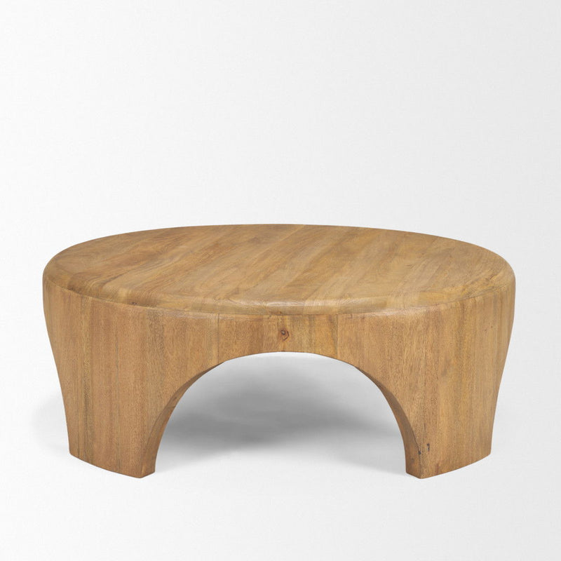 Round Coffee Table (727828) - Brown