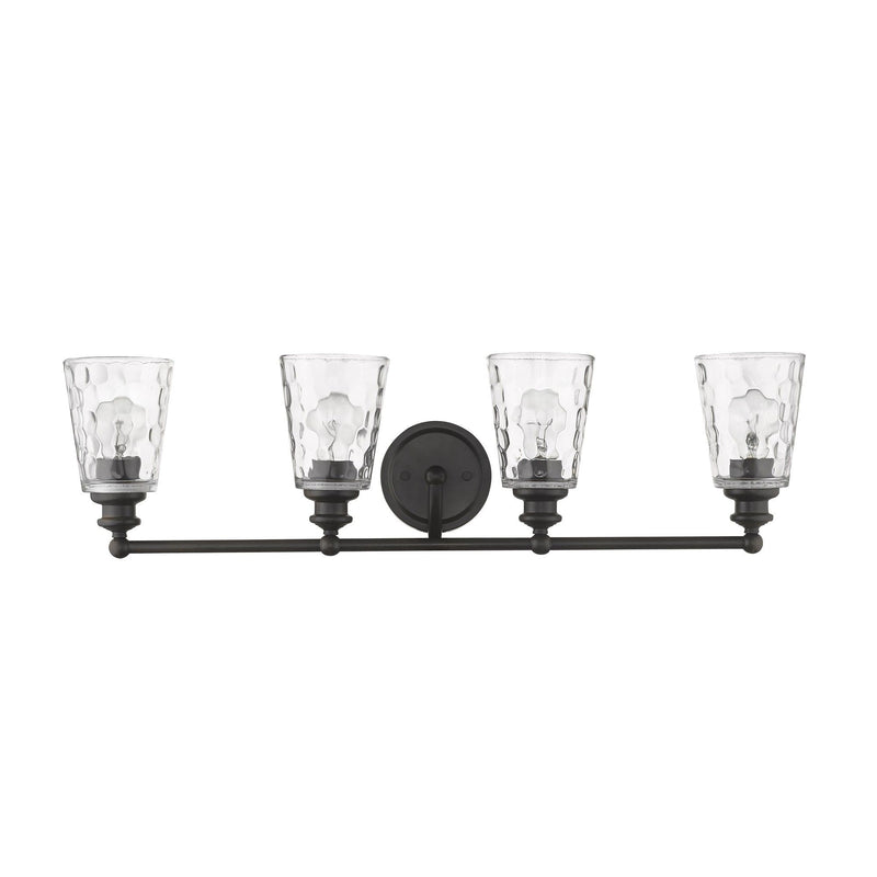 Mae 4-Light Oil-Rubbed Vanity - Bronze