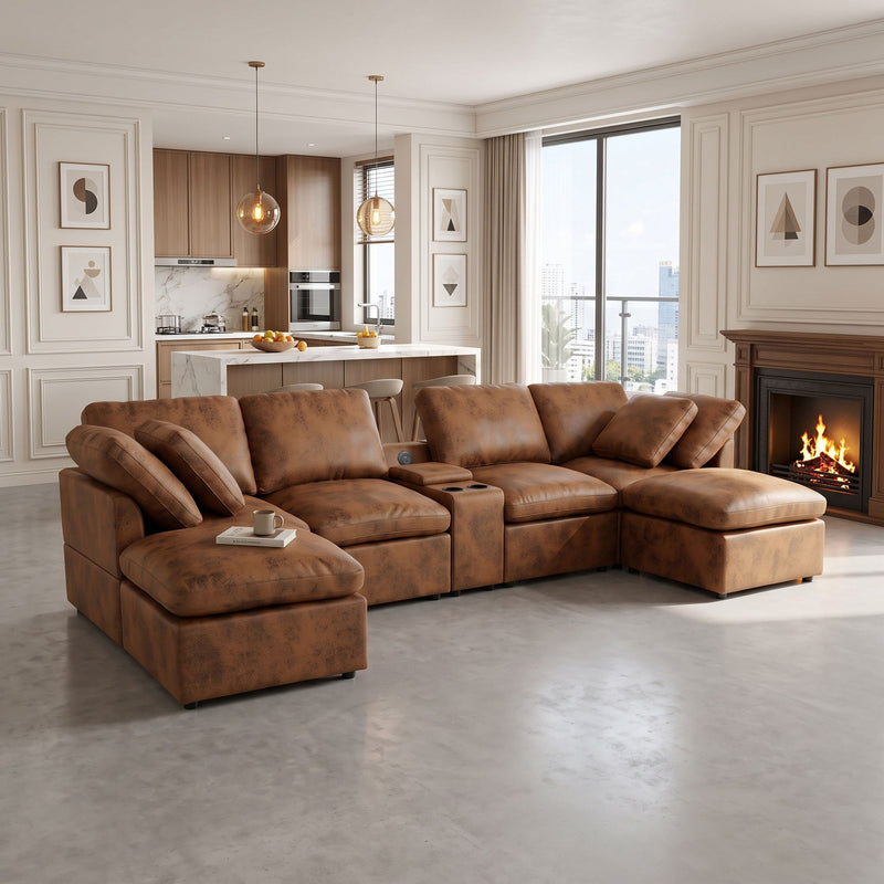 Modular Design Cloud Sofa, Freely Configurable