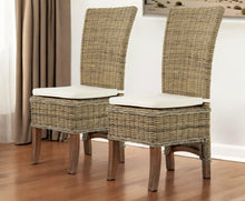 Load image into Gallery viewer, Dining Parsons Chairs (Set of 2) - Brown
