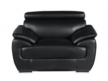 Load image into Gallery viewer, Captivating Leather Chair - Black
