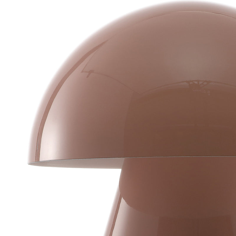 7" Novelty USB Table Lamp With Globe Shade - Pink