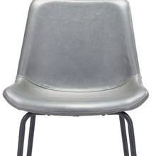 Load image into Gallery viewer, Steel Low Back Bar Height Bar Chair - Gray / Black
