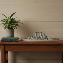 Load image into Gallery viewer, Hand Painted Model Boat (624280) - Gray
