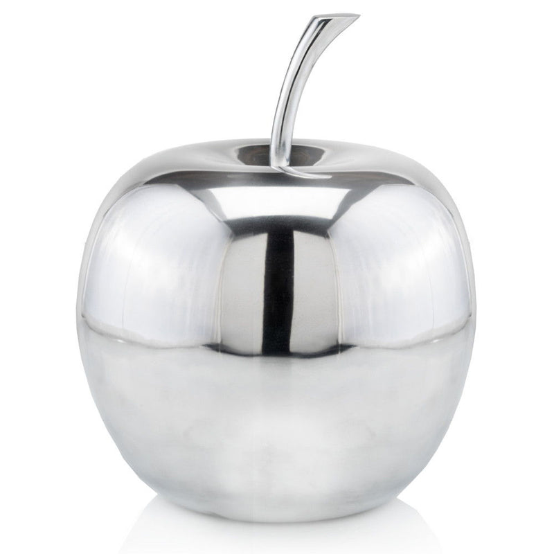 Buffed Decorative Apple Tabletop Sculpture (354642) - Silver