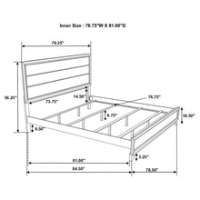 Load image into Gallery viewer, Carina - Eastern King Bed - Oak
