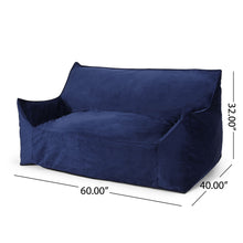 Load image into Gallery viewer, Fila - een Oversized Seater Bean Bag Chair With Armrests
