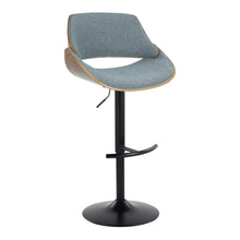 Load image into Gallery viewer, Fabrizzi - Mid Century Modern Adjustable BarStool With Rounded T Footrest (Set of 2)
