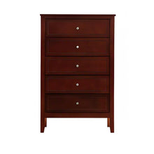 Load image into Gallery viewer, Daniel - Chest, 5 Drawer Storage Unit - Cherry
