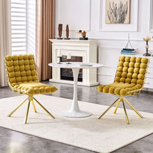 Load image into Gallery viewer, Puffy Bubble, Ball Chain Dining Chairs For Dining Room (Set of 2)
