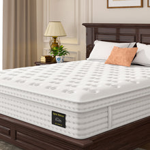 Load image into Gallery viewer, 12'' Hybrid Mattress, Memory Foam &amp; Pocket Springs For Pressure Relief
