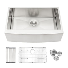 Load image into Gallery viewer, Farmhouse Kitchen Sink Stainless Steel Apron Front
