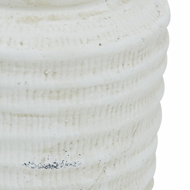 Round Jug Vase (568851) - White