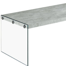 Load image into Gallery viewer, Glass Coffee Table - Gray And Clear
