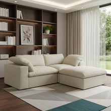 Load image into Gallery viewer, Blend Modular L Shaped Three Piece Corner Sectional - Black

