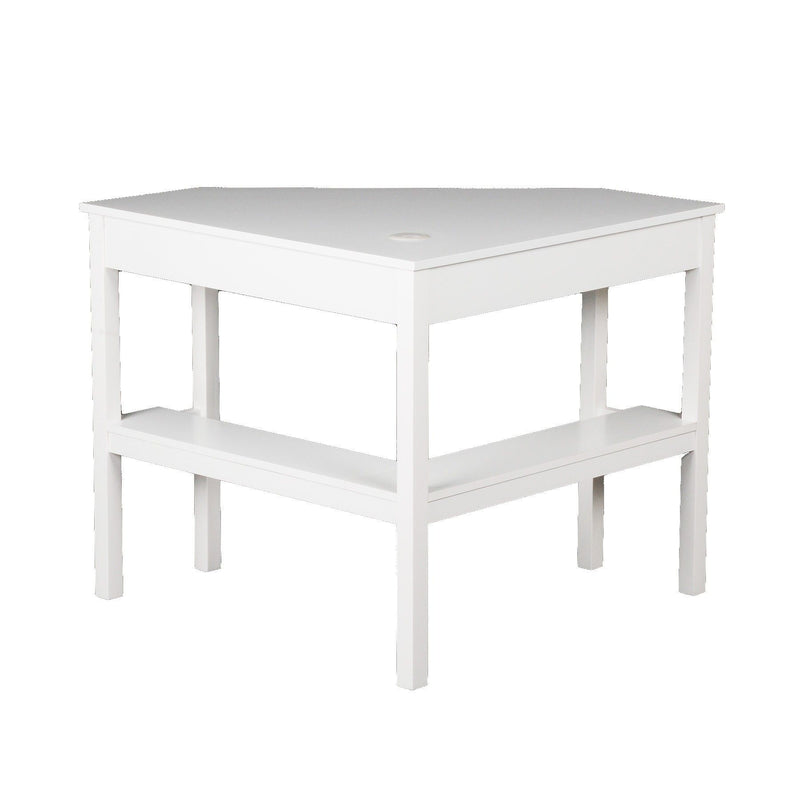 Corner Writing Desk (402031) - White