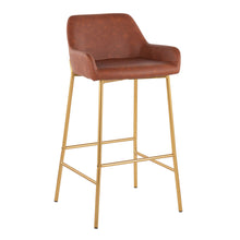 Load image into Gallery viewer, Daniella - Contemporary / Glam Fixed Height Bar Stool (Set of 2)
