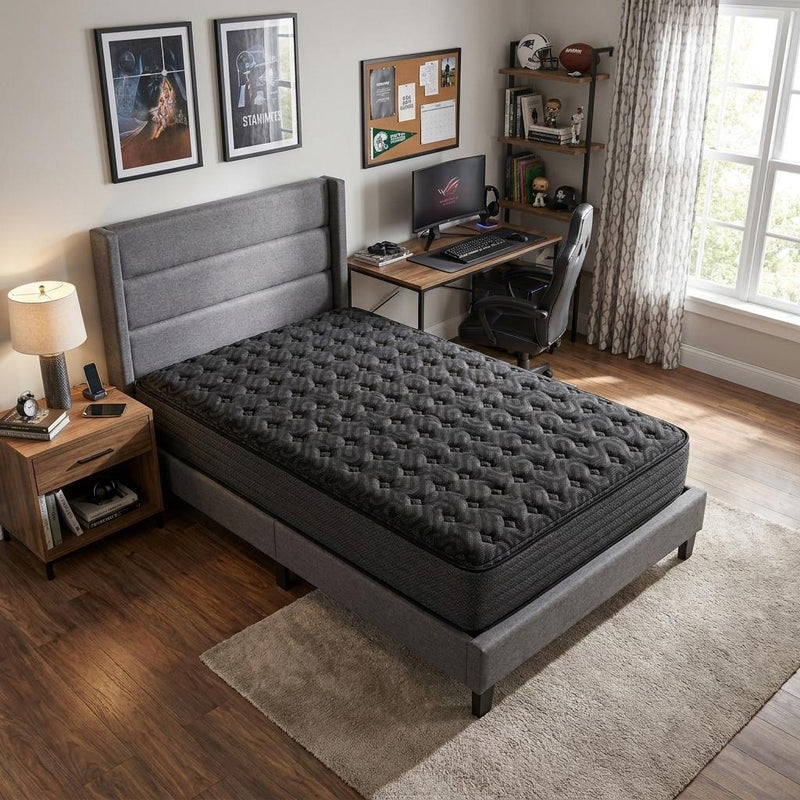 Copper Infused Gel Memory Foam Medium Hybrid Mattress - Twin