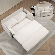 Load image into Gallery viewer, Pull Out Sofa Bed, Convertible Sleeper Sofa Couch, Side Storage, And USB / C - Type Charging Ports Chair
