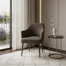 Load image into Gallery viewer, Polyester Blend And Natural Solid Color Side Chair - Gray

