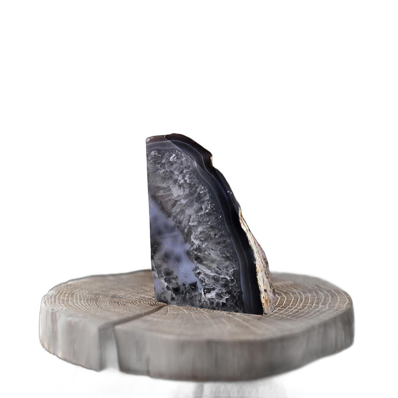 8 Glass Crystal - Gray