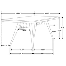 Load image into Gallery viewer, Wes - Rectangular Dining Table - Walnut
