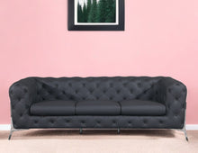 Load image into Gallery viewer, Italian Leather Sofa - Gray
