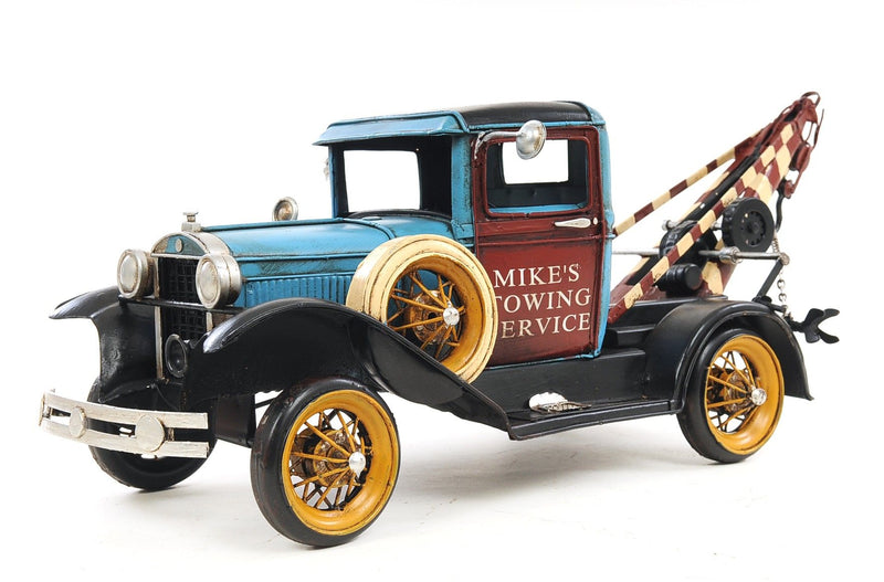 Hand Painted Model Car - Blue / Black