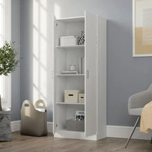Load image into Gallery viewer, Alara - Height Simplistic Double Door Storage Cabinet - White

