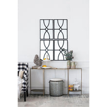 Load image into Gallery viewer, Rectangular Wooden Wall Mirror With Antique Frame, Vertical Or Horizontal Home Decor For Living Room (Set of 2)
