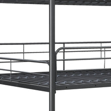 Load image into Gallery viewer, Furniture   Triple Bunk Bed, FULL/FULL/FULL, black
