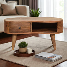 Load image into Gallery viewer, Wave Coffee Table With 1 Drawer
