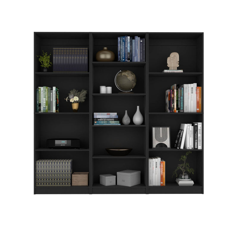 Five Tier Bookcase (546343) - Black