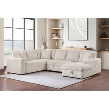 Load image into Gallery viewer, Thurston - Storage Sectional Sofa With Pop Up Bed

