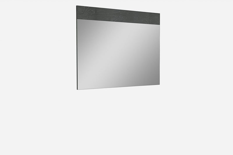 48" Framed Accent Mirror - Gray