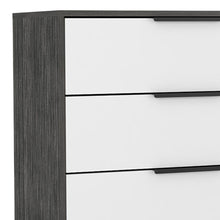 Load image into Gallery viewer, 28" Three Drawer Dresser - White And Gray
