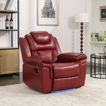 Load image into Gallery viewer, Home Theater Seating Manual Recliner Chair With Led Light Strip For Living Room
