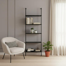 Load image into Gallery viewer, Five Tier Bookcase (489801) - Black
