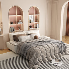 Load image into Gallery viewer, Queen Pull Out Bed, 3 In 1 Convertible Sleeper Sofa
