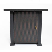 Load image into Gallery viewer, Square Fire Pit Table - Brown
