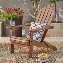 Load image into Gallery viewer, Aurascape - Outdoor Acacia Wood Foldable Adirondack Chair
