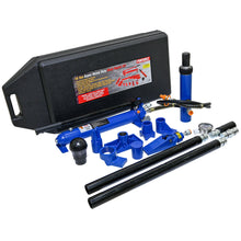 Load image into Gallery viewer, 10 Ton Portable Hydraulic Equipment Kit For Metal Work - Black / Blue
