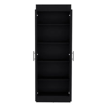 Load image into Gallery viewer, Clinton - Pantry Cabinet Kitchen Storage - Black
