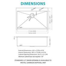 Load image into Gallery viewer, Drop-In Stainless Steel Kitchen Sink With Pull-Out Faucet And Soap Dispenser
