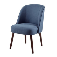 Load image into Gallery viewer, Bexley - Rounded Back Dining Chair With Wraparound Back - Blue
