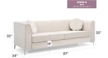 Load image into Gallery viewer, Delray - Micro Suede Sofa
