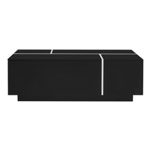 Load image into Gallery viewer, Extendable Coffee Table With Storage - Black
