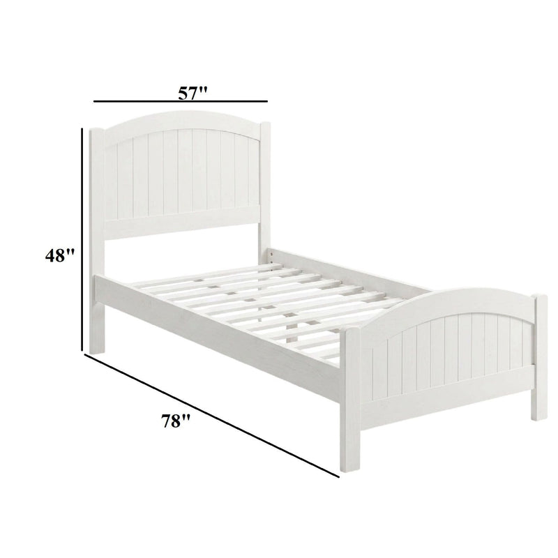 Carved Headboard Bed